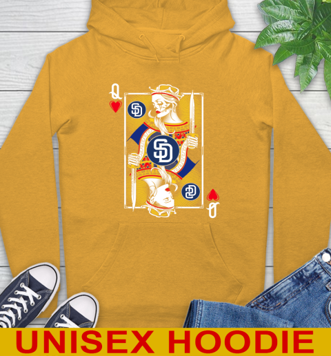 MLB Baseball San Diego Padres The Queen Of Hearts Card Shirt Hoodie 2