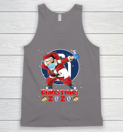 San Diego Padres Funny Santa Claus Dabbing Christmas 2020 MLB Tank Top 6