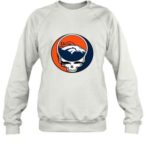 NFL Team Denver Broncos x Grateful Dead Logo Band Sweatshirt