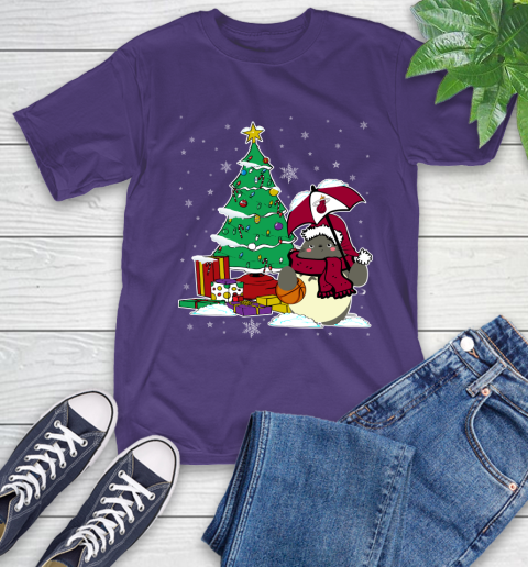 Miami Heat NBA Basketball Cute Tonari No Totoro Christmas Sports T-Shirt 5