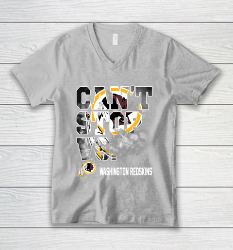 NFL Washington Redskins Can't Stop Vs V-Neck T-Shirt 3