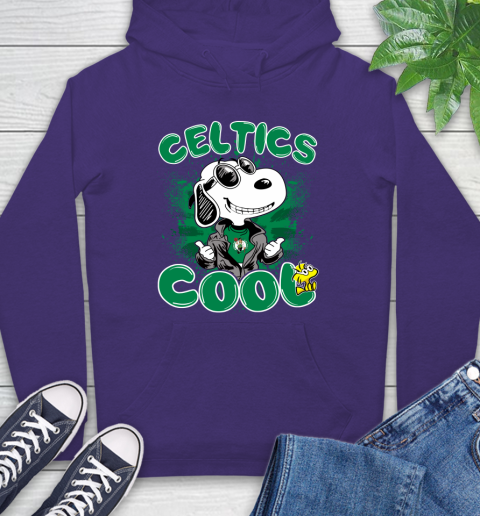 NBA Basketball Boston Celtics Cool Snoopy Shirt Hoodie 5