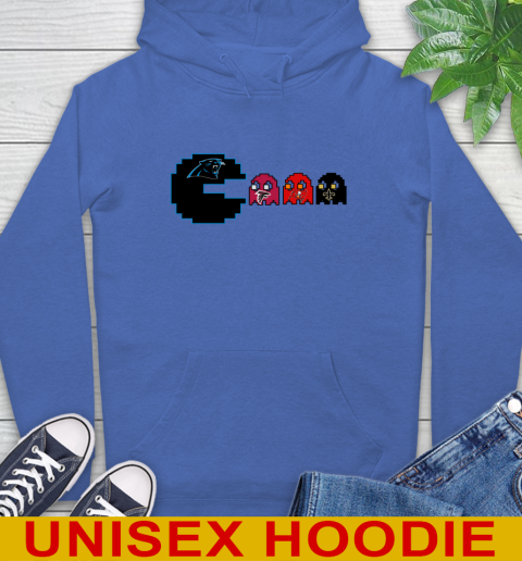 Carolina Panthers NFL Football Pac Man Champion Hoodie