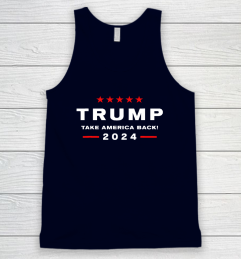 Donald Trump 2024 Take America Back Election  The Return Tank Top 2