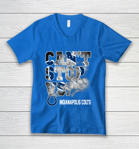 NFL Indianapolis Colts Can't Stop Vs V-Neck T-Shirt 5