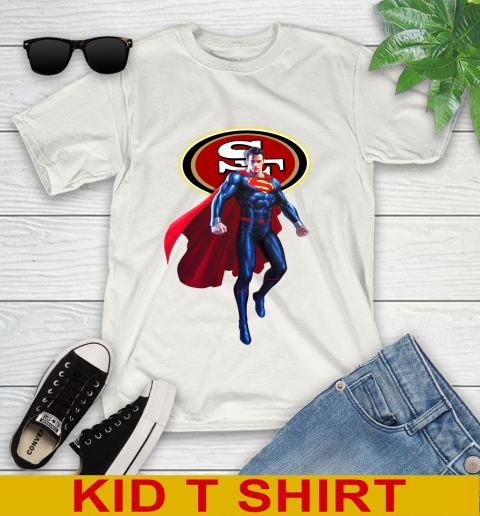NFL Superman DC Sports Football San Francisco 49ers Youth T-Shirt