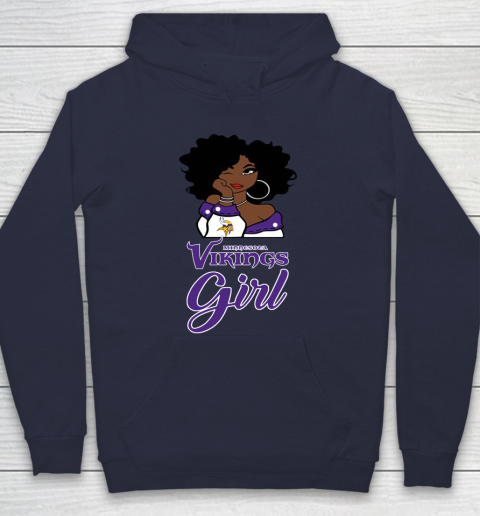 Minnesota Vikings Girl NFL Hoodie 4