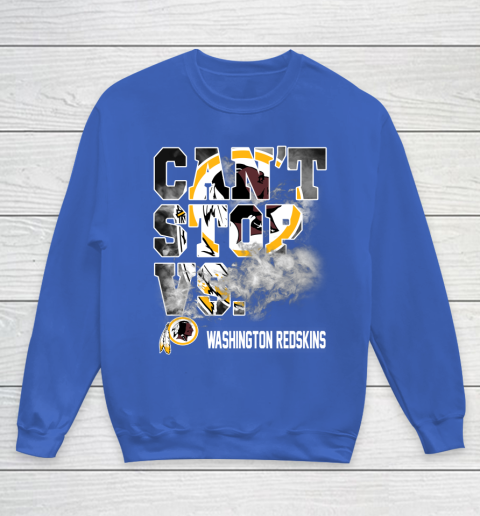 NFL Washington Redskins Can't Stop Vs Youth Sweatshirt 6