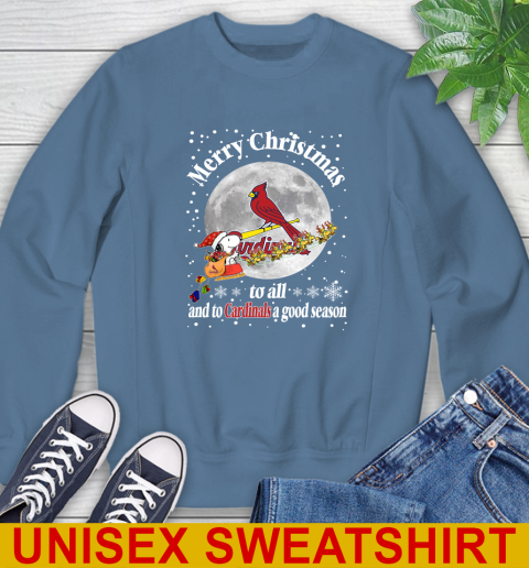 St.Louis Cardinals Merry Christmas To All And To Cardinals A Good Season MLB Baseball Sports Sweatshirt 10