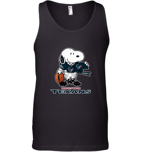 Snoopy A Strong And Proud Houston Texans Player NFL Tank Top