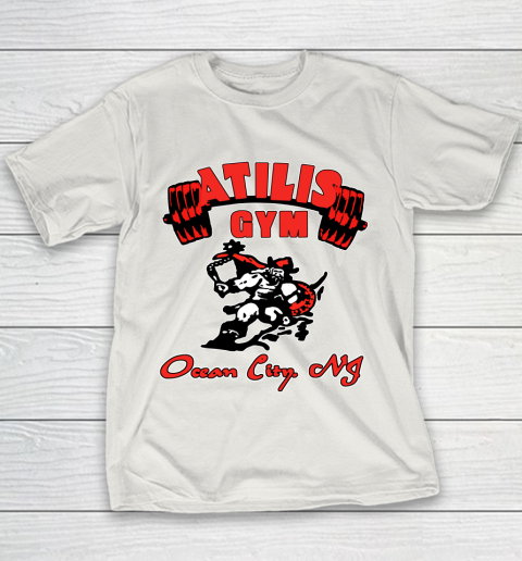 Atilis Gym Ocean City NJ Youth T-Shirt 8