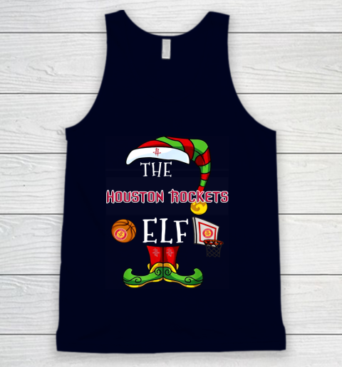 Houston Rockets Christmas ELF Funny NBA Tank Top 2