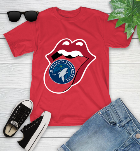 Minnesota Timberwolves NBA Basketball Lips I Root For My Team Adoring Fan 112