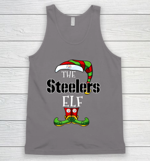 Pittsburgh Steelers Christmas ELF Funny NFL Tank Top 6