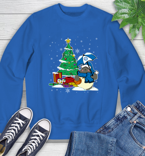 Philadelphia 76ers NBA Basketball Cute Tonari No Totoro Christmas Sports Sweatshirt 9