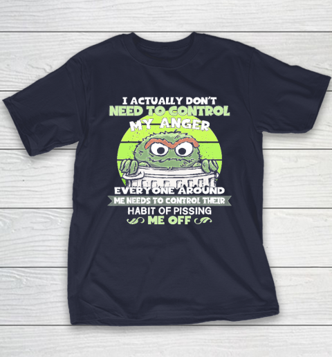 I Actually Don't Need To Control My Anger Youth T-Shirt 2