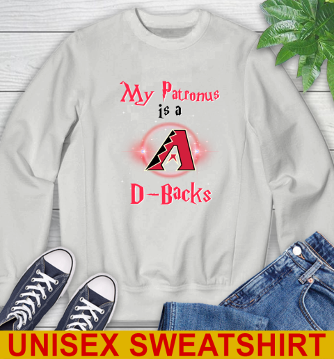 MLB Baseball Harry Potter My Patronus Is A Arizona Diamondbacks Sweatshirt 5