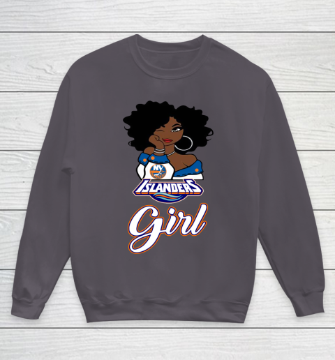 New York Islanders Girl NHL Youth Sweatshirt 6