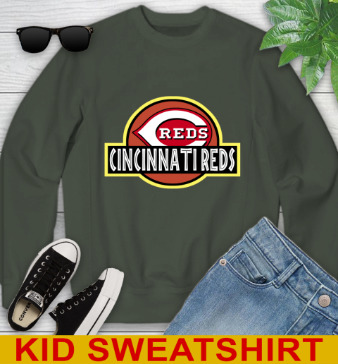 MLB Cincinnati Reds Jurassic Park Dinosaur Movie Baseball Sports 121