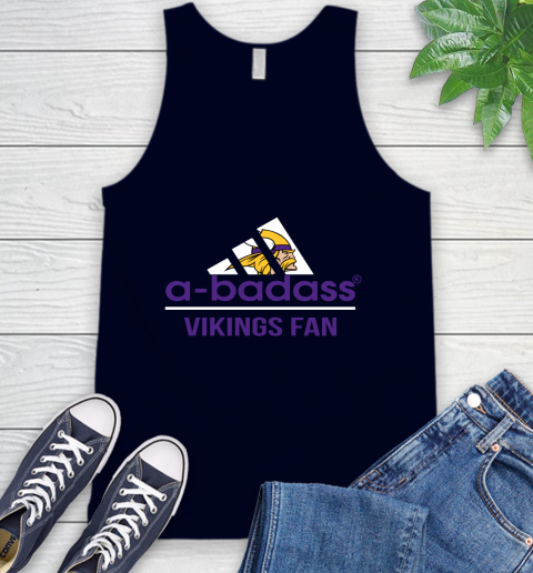 Minnesota Vikings NFL Football A Badass Adidas Adoring Fan Sports (1) Tank Top 2