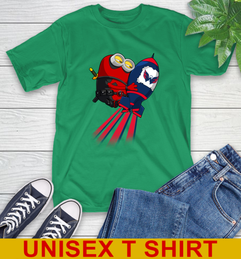 NHL Hockey Washington Capitals Deadpool Minion Marvel Shirt T-Shirt 7