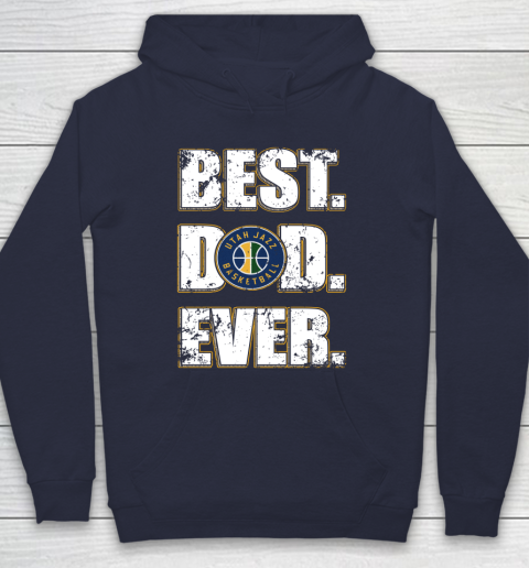 NBA Utah Jazz Basketball Best Dad Ever Family Shirt Hoodie 2
