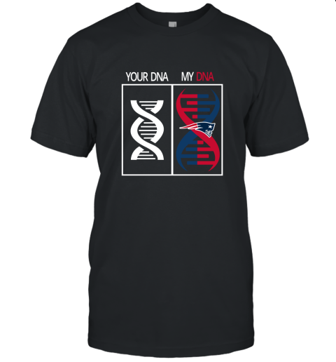 My DNA Is The New England Patriots Football NFL Unisex Jersey Tee