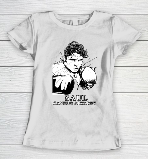 Saul Canelo Alvarez Boxing Women's T-Shirt