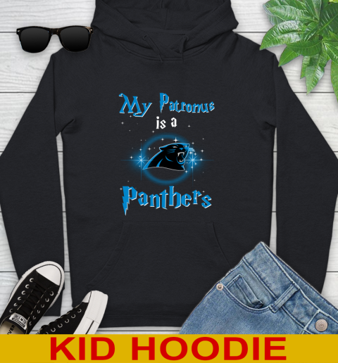 NFL Football Harry Potter My Patronus Is A Carolina Panthers Youth Hoodie
