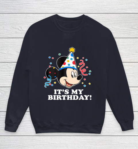 Disney Mickey Mouse Its My Birthday Youth Sweatshirt 2