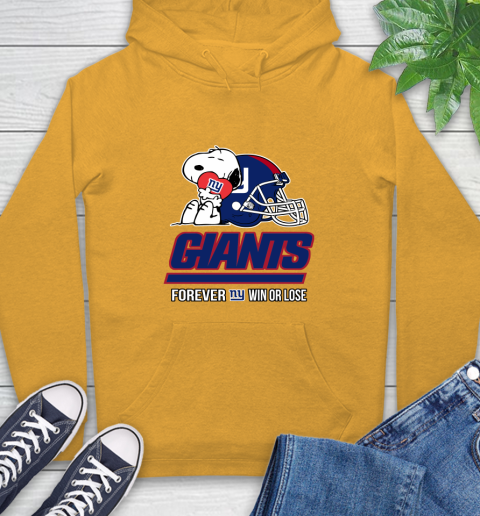 NFL The Peanuts Movie Snoopy Forever Win Or Lose Football New York Giants 15