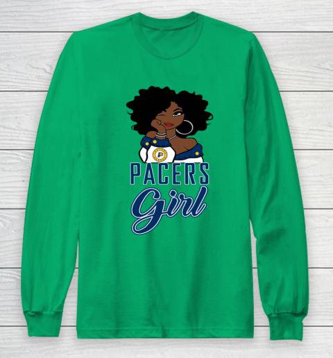 Indiana Pacers Girl NBA Long Sleeve T-Shirt 7