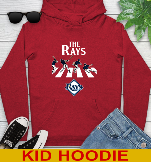 MLB Baseball Tampa Bay Rays The Beatles Rock Band Shirt Youth Hoodie 11