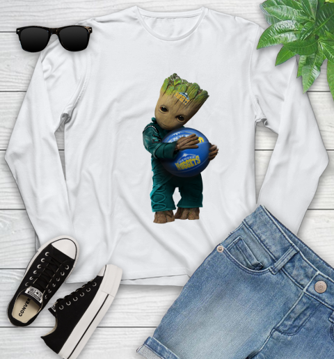 NBA Groot Guardians Of The Galaxy Basketball Sports Denver Nuggets Youth Long Sleeve