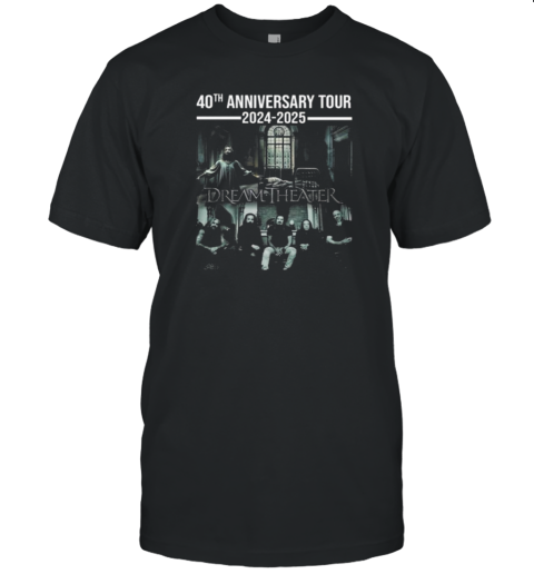 Dream Theater 40th Anniversary Tour 2024 2025 T-Shirt