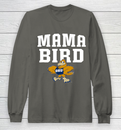 Oral Roberts Golden Eagles Mama Mascot Long Sleeve T-Shirt 5