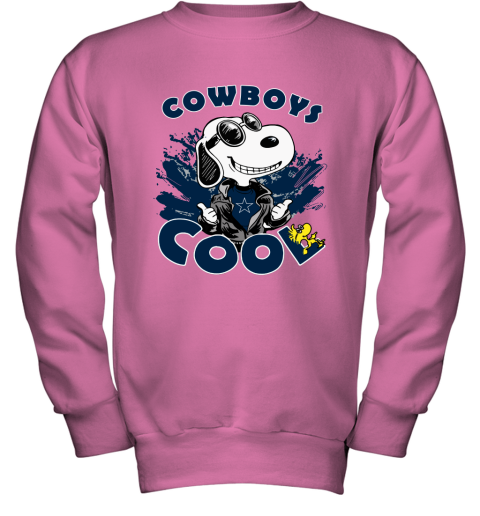 Dallas Cowboys Snoopy Joe Cool We're Awesome Hoodie 