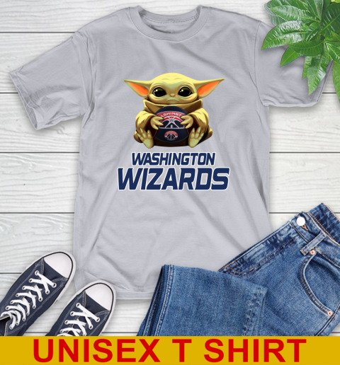 NBA Basketball Washington Wizards Star Wars Baby Yoda Shirt 6