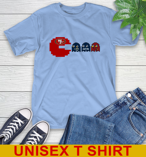 San Francisco 49ers NFL Football Pac Man Champion T-Shirt 11