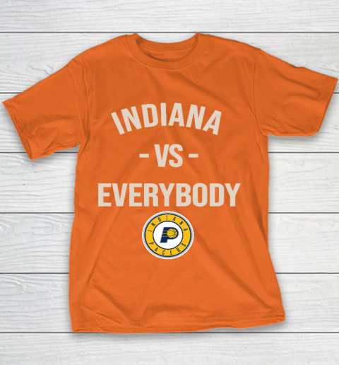 Indiana Pacers Vs Everybody Youth T-Shirt 4