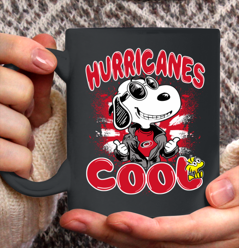 NHL Hockey Carolina Hurricanes Cool Snoopy Shirt Ceramic Mug 11oz