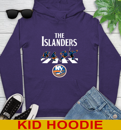 NHL Hockey New York Islanders The Beatles Rock Band Shirt Youth Hoodie 5
