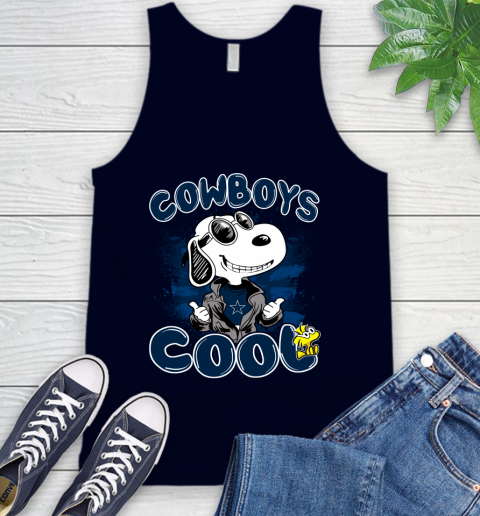 NFL Football Dallas Cowboys Cool Snoopy Shirt Tank Top 2