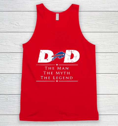 Buffalo Bills NFL Football Dad The Man The Myth The Legend Tank Top 5