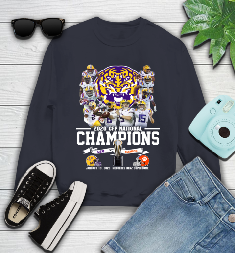 LSU Tigers 2020 Cfp National Champions Shirt 107