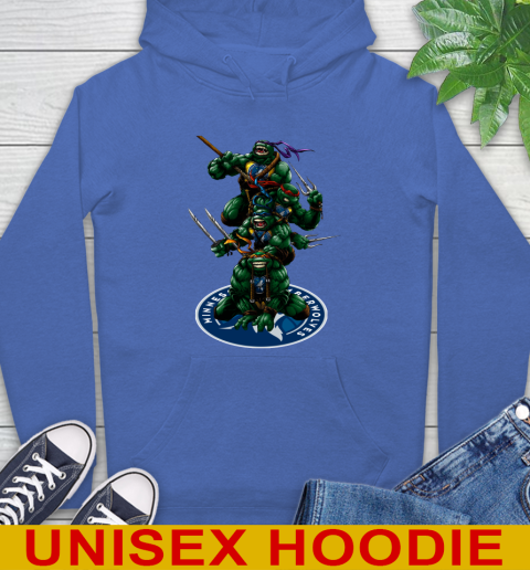NBA Basketball Minnesota Timberwolves Teenage Mutant Ninja Turtles Shirt Hoodie 9