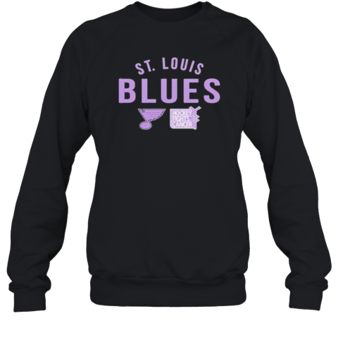 St. Louis Blues Richmond Resilient Hockey Fights Cancer Sweatshirt