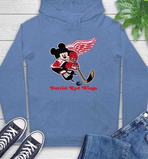 NHL Detroit Red Wings Mickey Mouse Disney Hockey T Shirt Hoodie 11