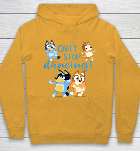 Bluey Dad Cant Stop Dancing For Father Day Hoodie 3