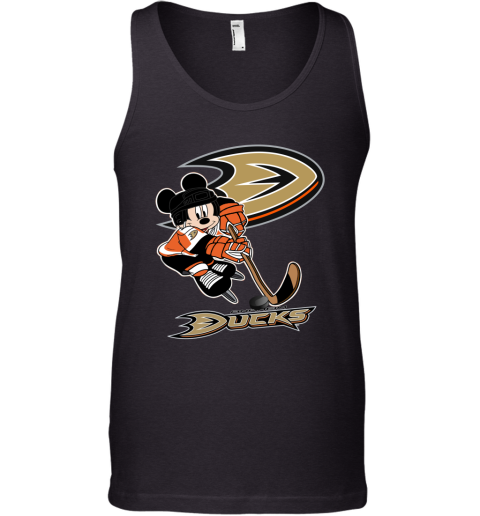 NHL Anaheim Ducks Mickey Mouse Disney Hockey T Shirt Tank Top